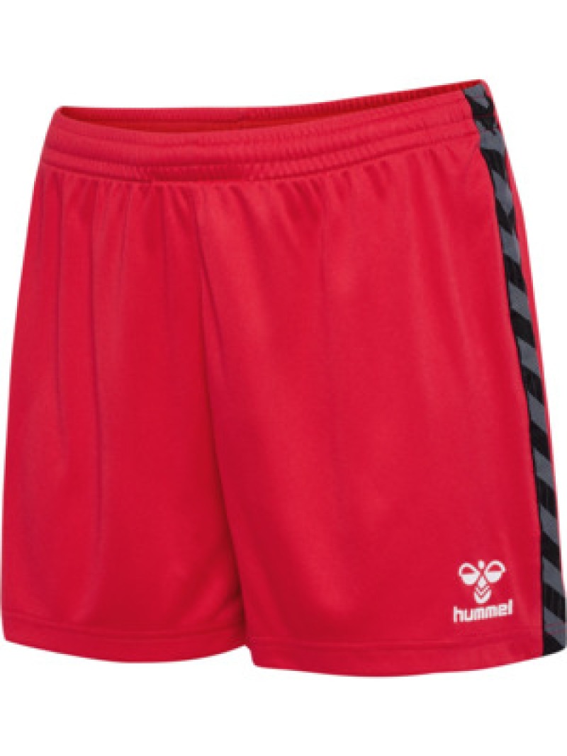 Hummel Hmlauthentic 24 PL Damen Shorts rot