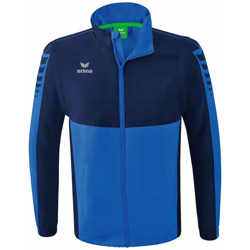 Erima Trainingsjacke Six Wings m.abnehmbaren Ärmeln blau