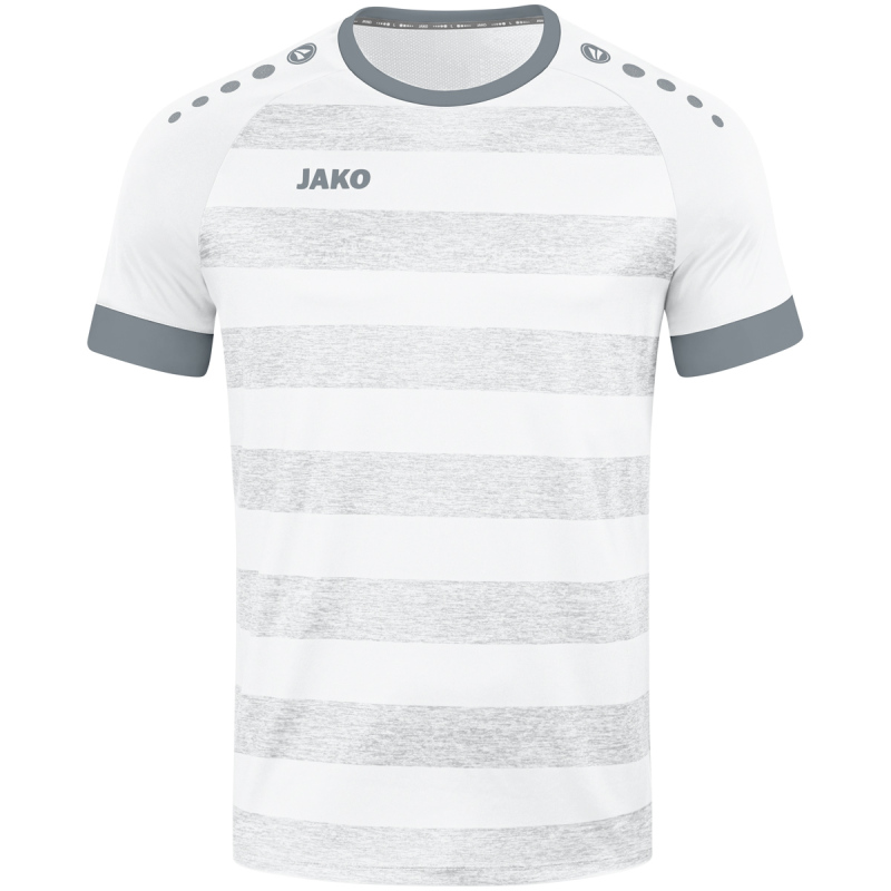 Jako Kinder Trikot Celtic Melange KA weiß-steingrau