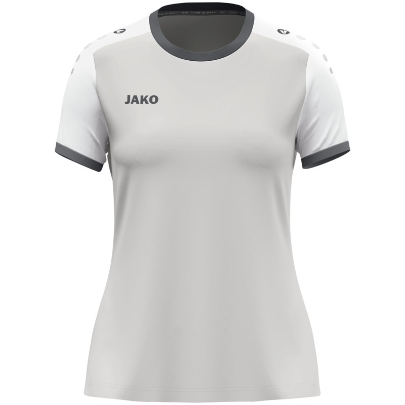 Jako Damen Trikot Dynamic KA Damen hellgrau-weiß-grau
