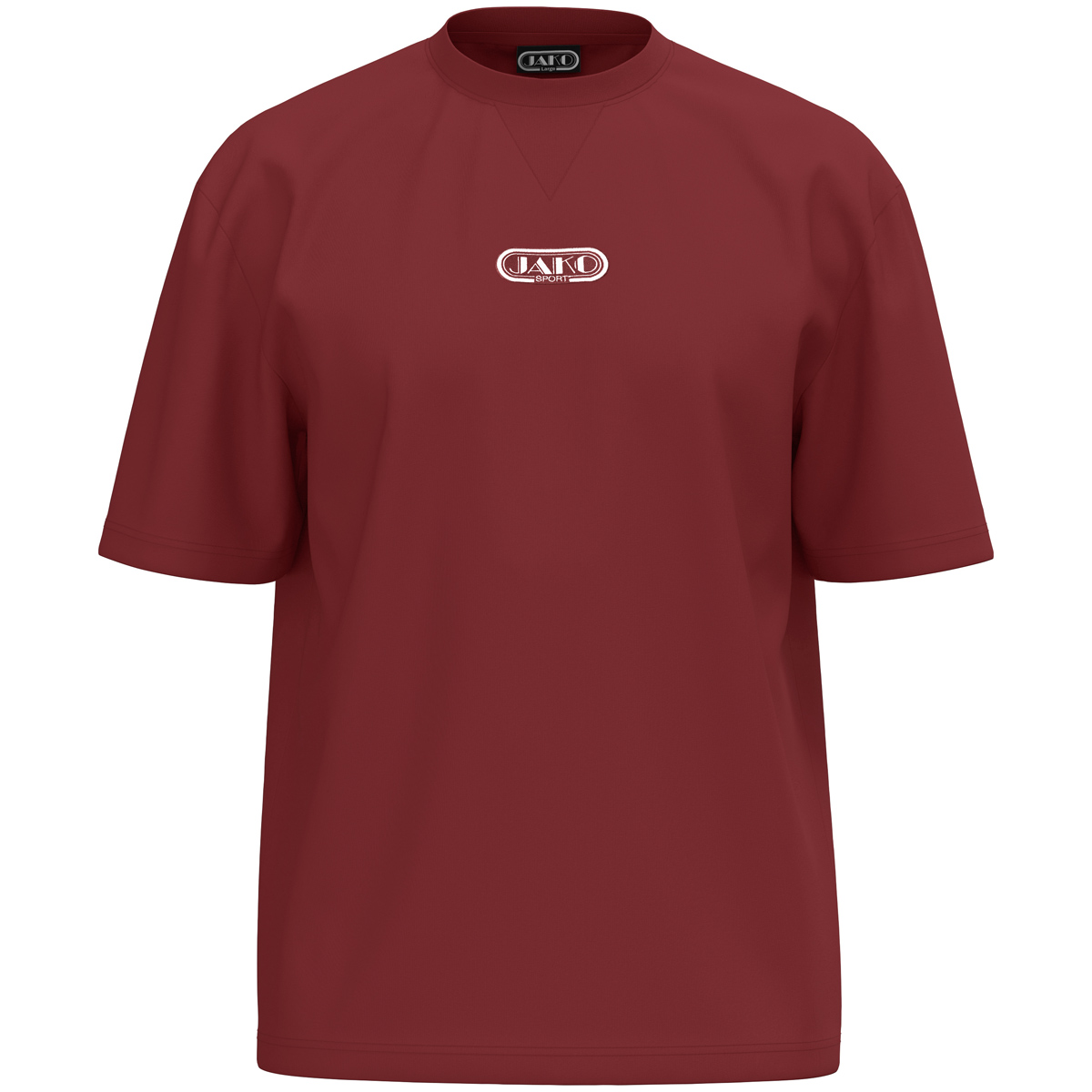 Jako T-Shirt Wardrobe rubinrot