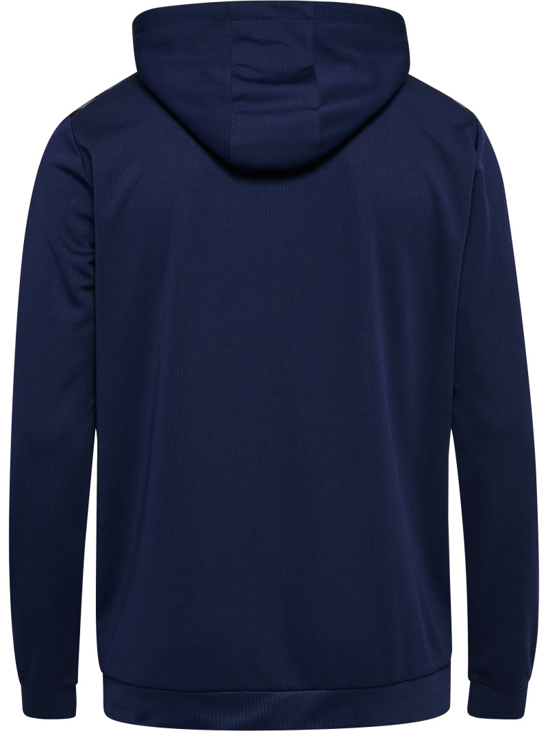 Hummel Hmlauthentic 24 PL Herren Hoodie mit Reißverschluss blau