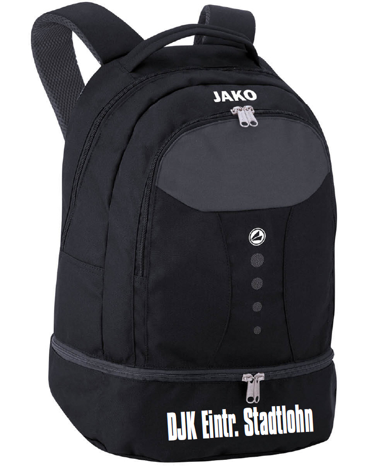 DJK Eintracht Stadtlohn Rucksack TLS schwarz