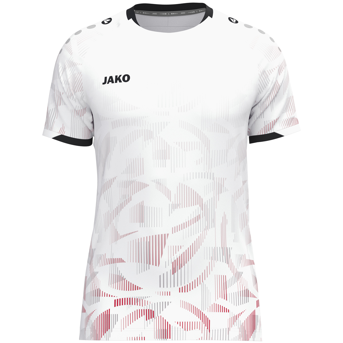 Jako Trikot Sonic KA weiß/rot/grau