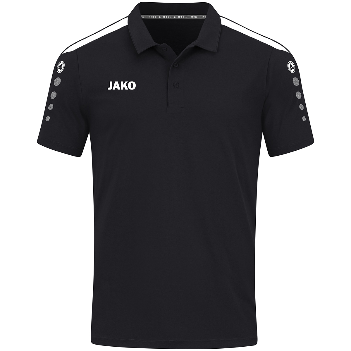 Jako Herren Polo-Shirt Power schwarz
