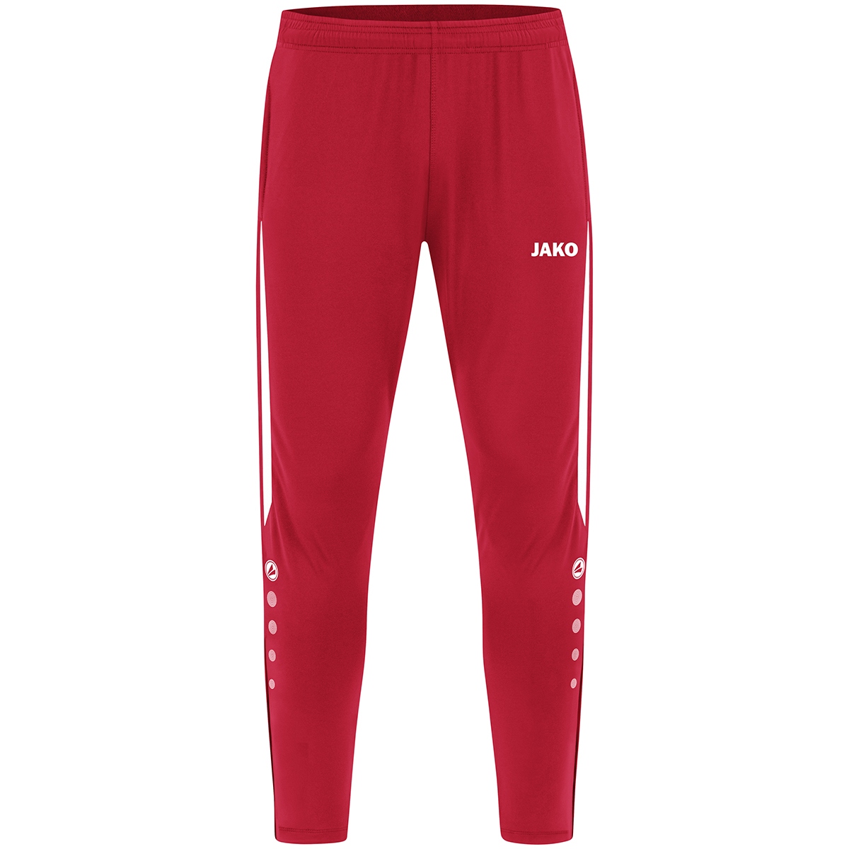 Jako Herren Trainingshose Power rot/weiß