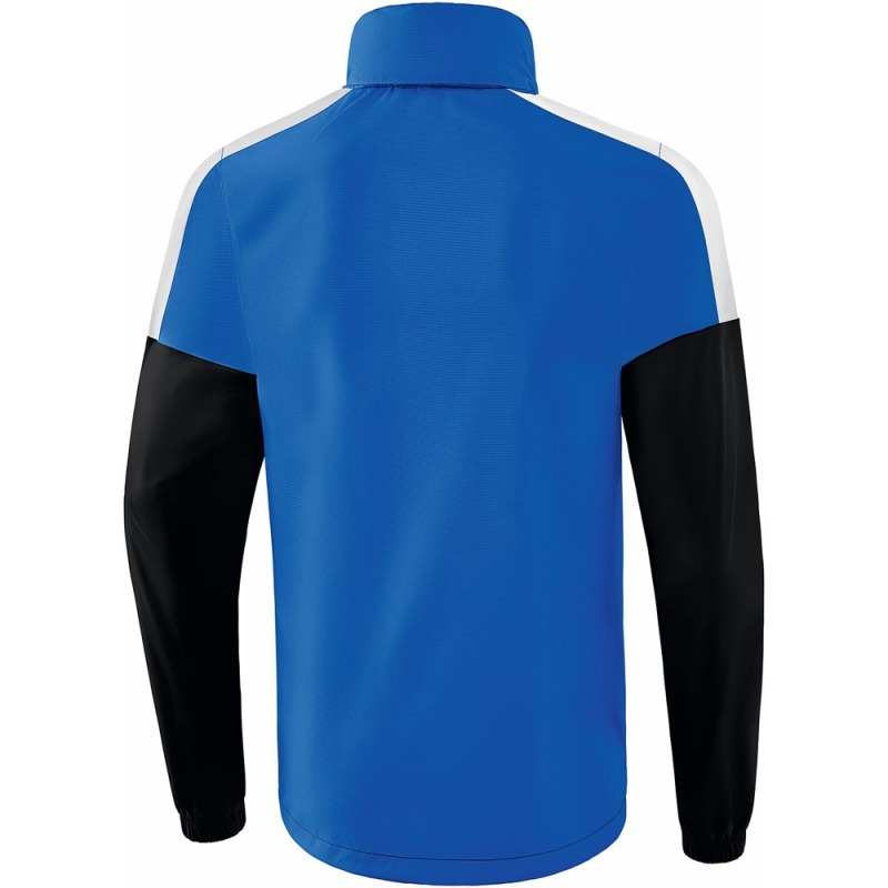 Erima Kinder Allwetterjacke Squad blau-schwarz-weiß