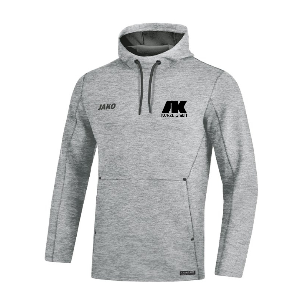 Kurze GmbH Kapuzensweat Premium Basics grau