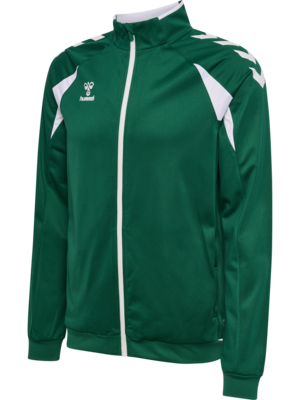 Hummel hmlCORE 2.0 Trainingsjacke evergreen/weiß