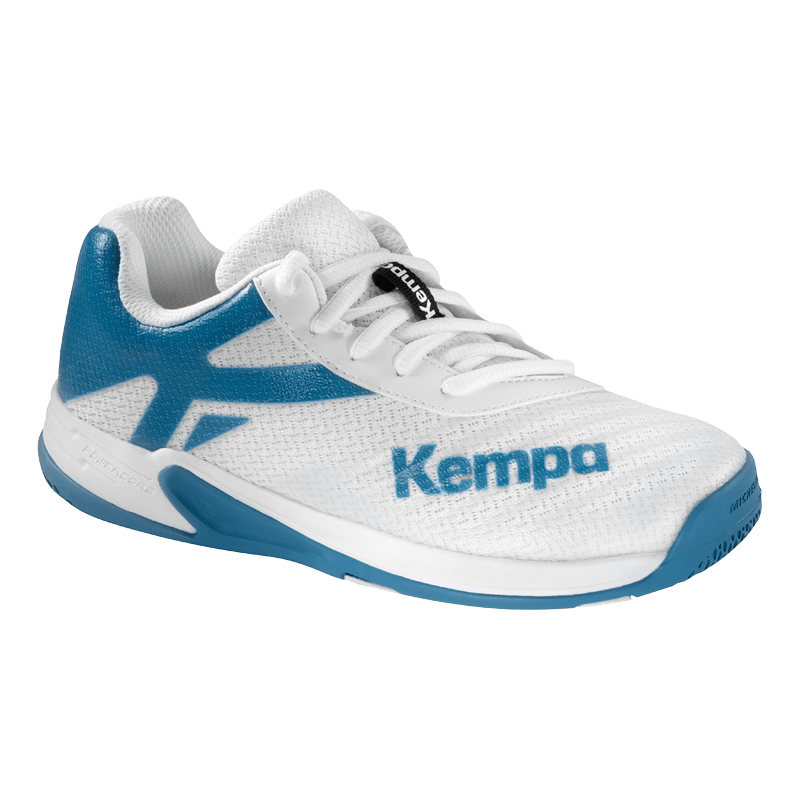 Kempa Wing 2.0 Junior Handballschuh weiß/deep blau