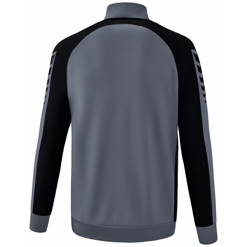 Erima Kinder Trainingsjacke Six Wings grau-schwarz