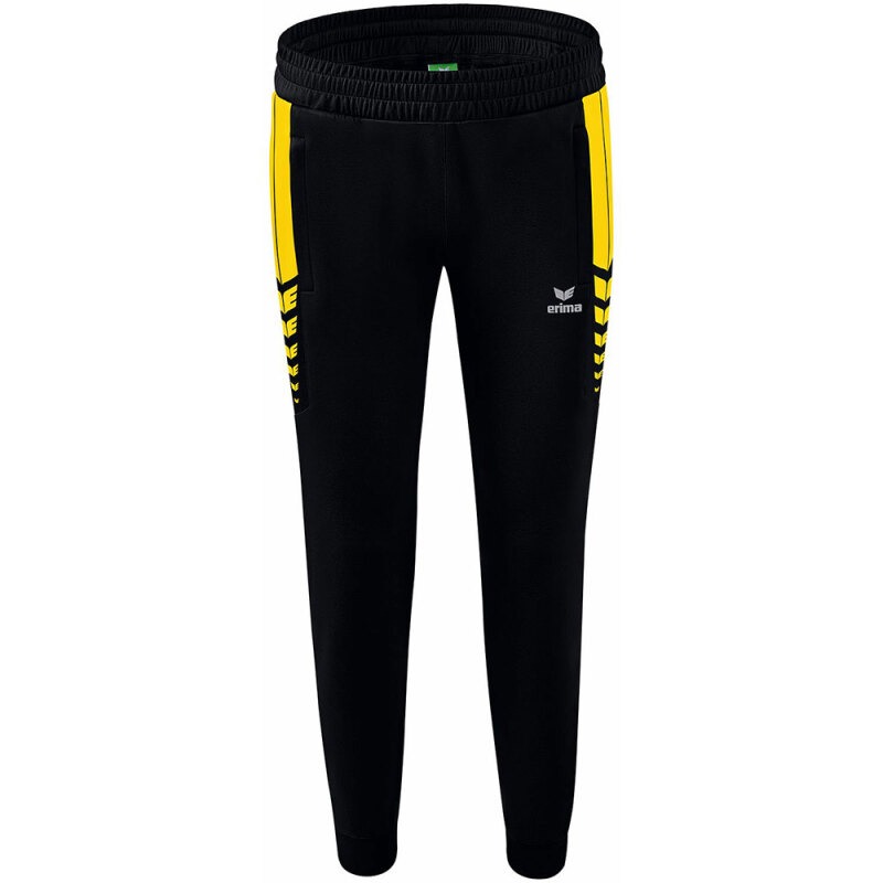 Erima Damen Trainingshose Six Wings schwarz-gelb