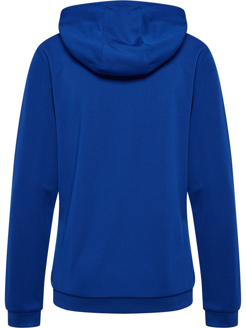 Hummel Hmlauthentic 24 PL Damen Hoodie mit Reißverschluss blau