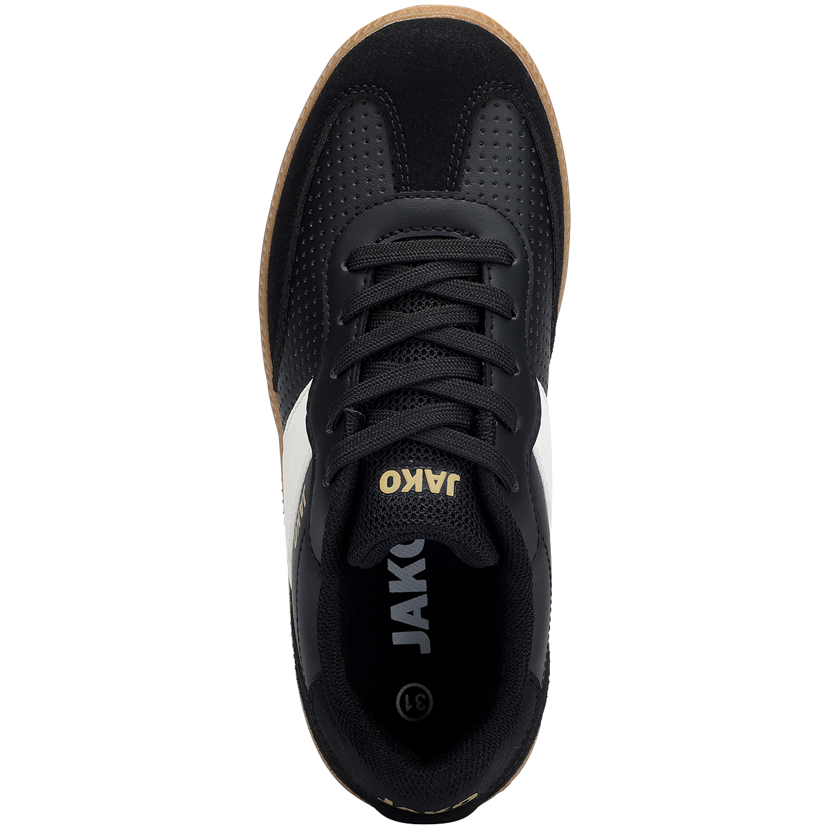 Jako Sportschuh Citybeat Junior schwarz/weiß/gold