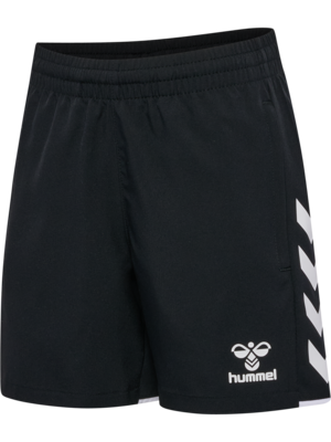 Hummel hmlCORE 2.0 Woven Shorts Kinder schwarz/weiß