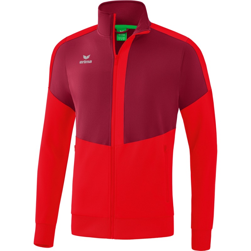 Erima Herren Trainingsjacke Squad rot