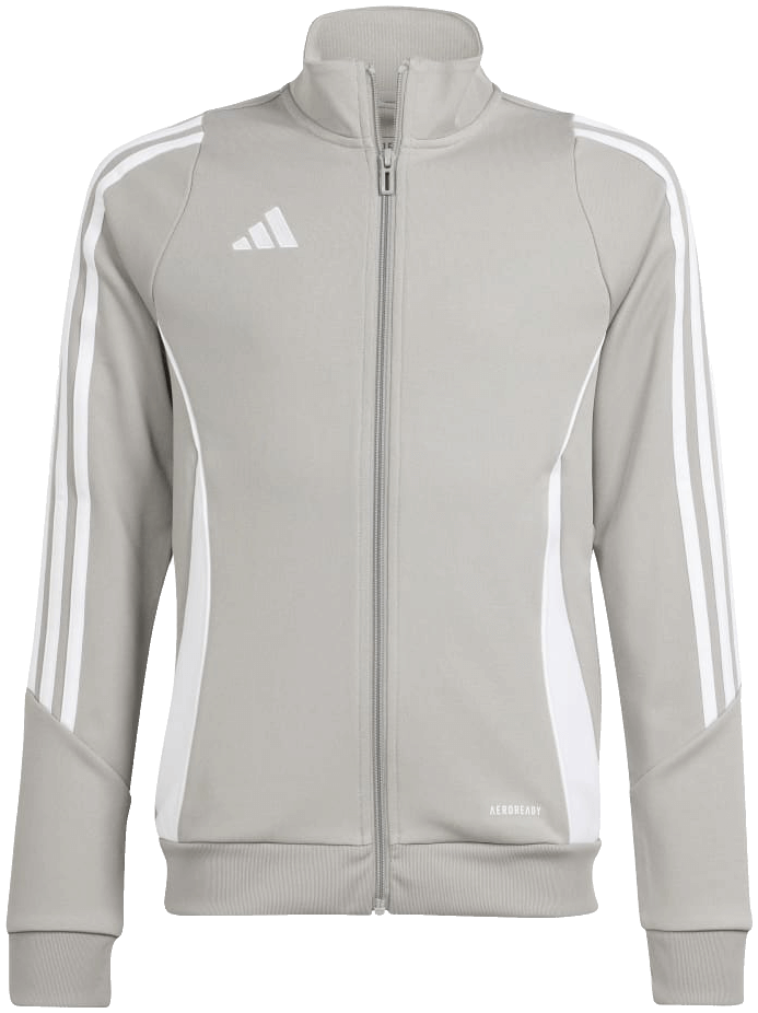adidas Kinder Trainingsjacke Tiro 24 Team Mid Grey / White