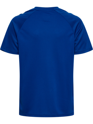 Hummel hmlMATCH Striped Trikot Kinder true blue/weiß