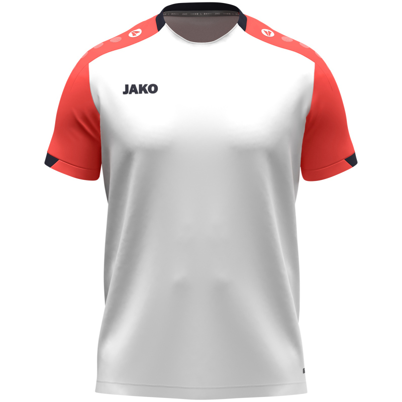 Jako T-Shirt Dynamic weiß-coral-marine