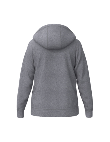 Erima Damen TS Hoodie Jacke grau melange
