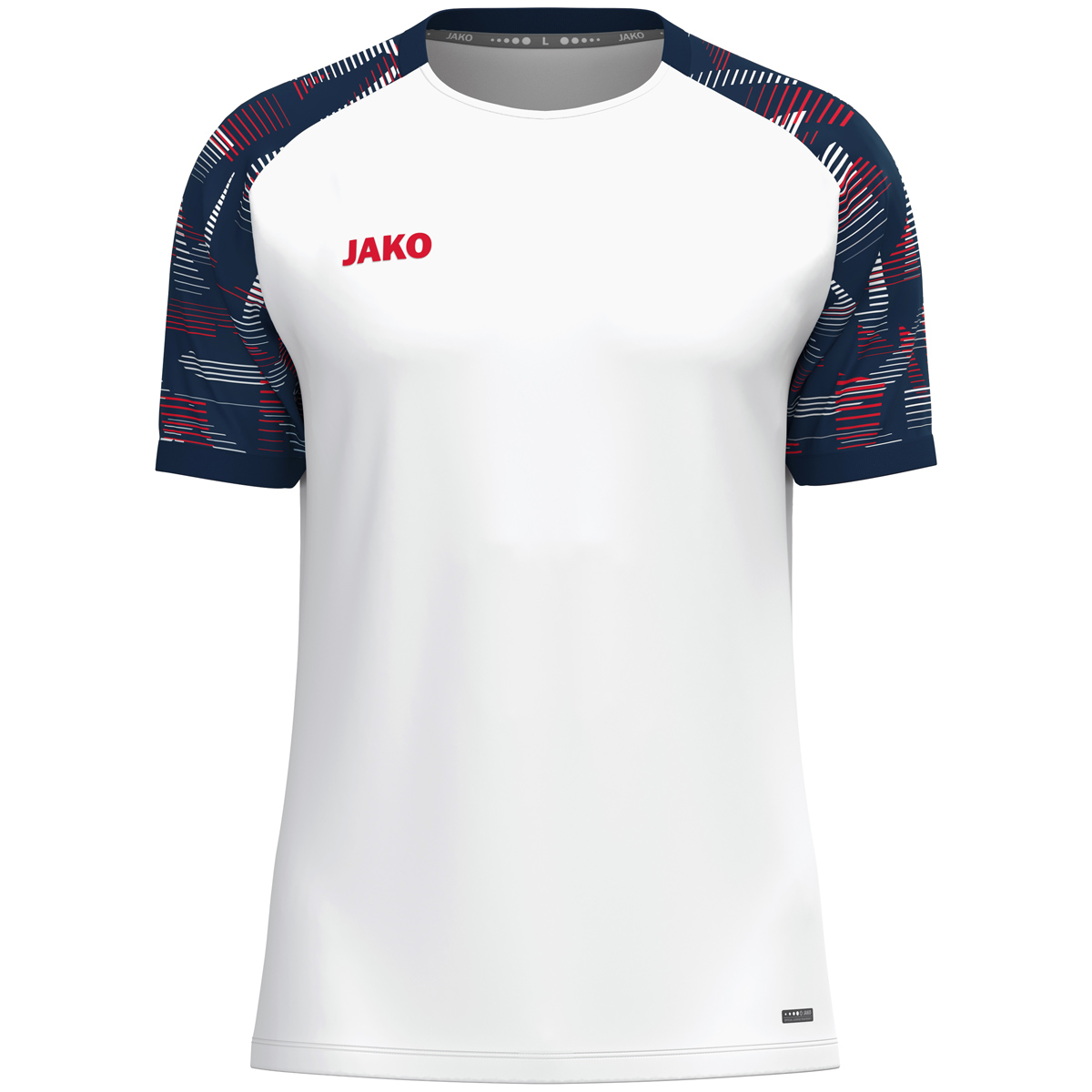 Jako T-Shirt Sonic weiß/marine/rot
