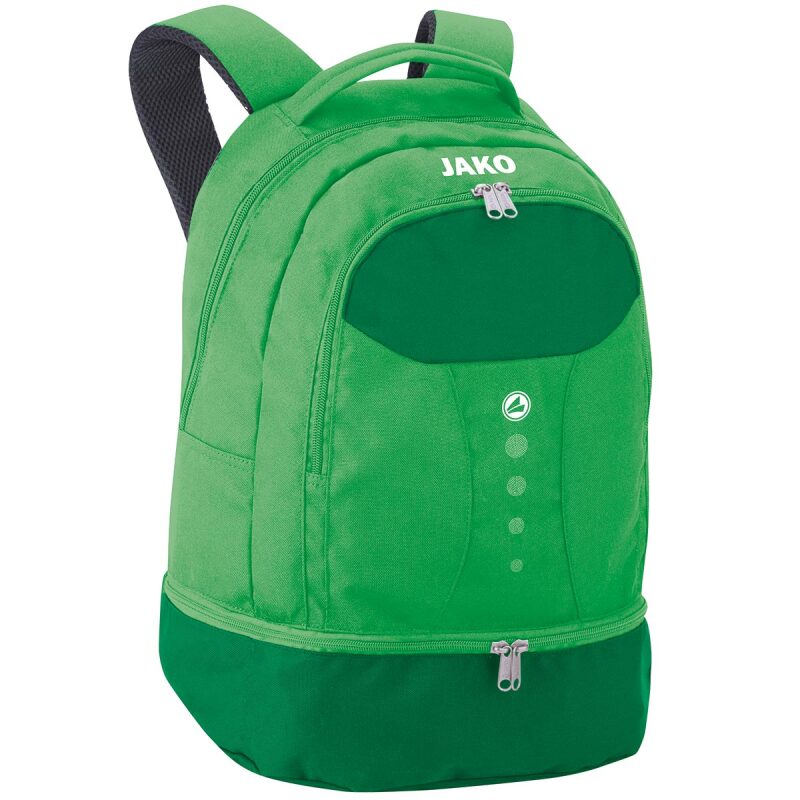 Jako Rucksack Striker mit Bodenfach sportgrün