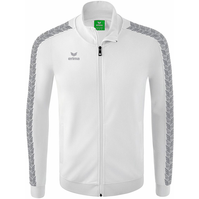 Erima Kinder Trainingsjacke Essential Team weiß-grau