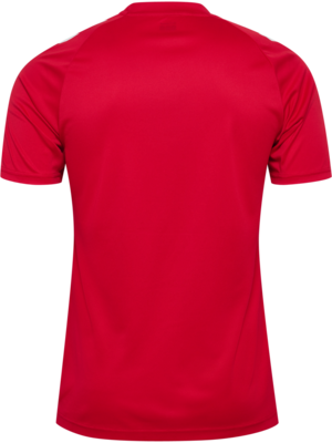 Hummel hmlMATCH Striped Trikot true red/weiß