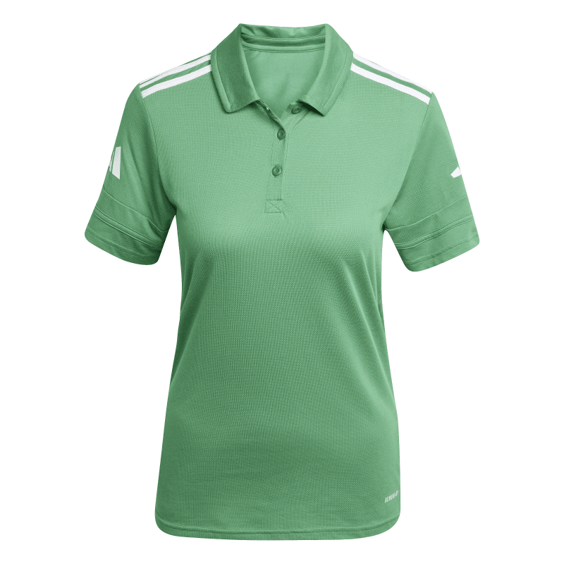 Adidas Damen Polo-Shirt Squadra 25 team green-white