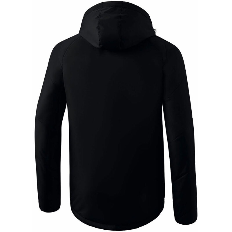 Erima Kinder Winterjacke Team schwarz