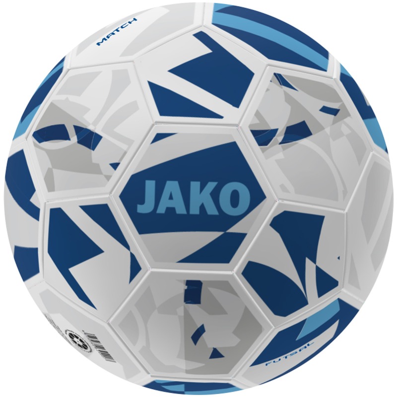 Jako Spielball Futsal weiß-navy-skyblue