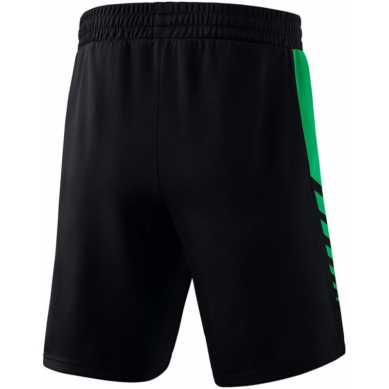 Erima Herren Training Shorts Six Wings schwarz-grün