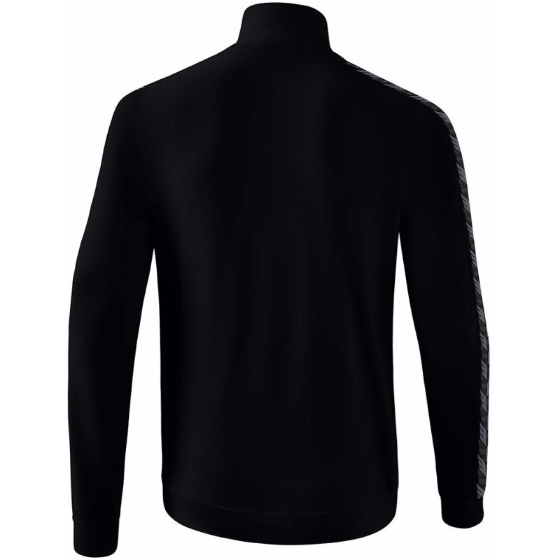 Erima Kinder Trainingsjacke Essential Team schwarz-grau