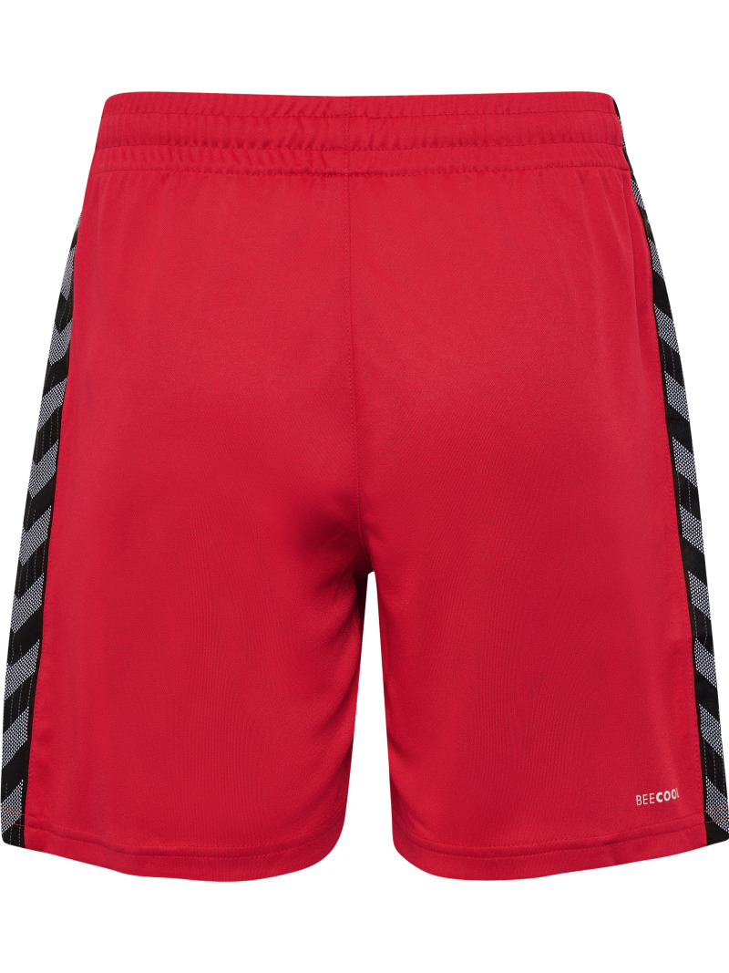 Hummel Hmlauthentic 24 PL Kinder Shorts rot
