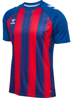 Hummel hmlMATCH Striped Trikot true blue/true red