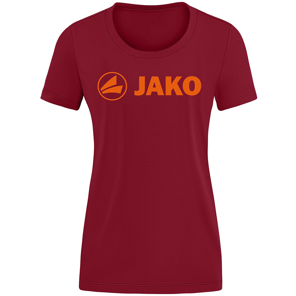 Jako Damen T-Shirt Promo rot-orange