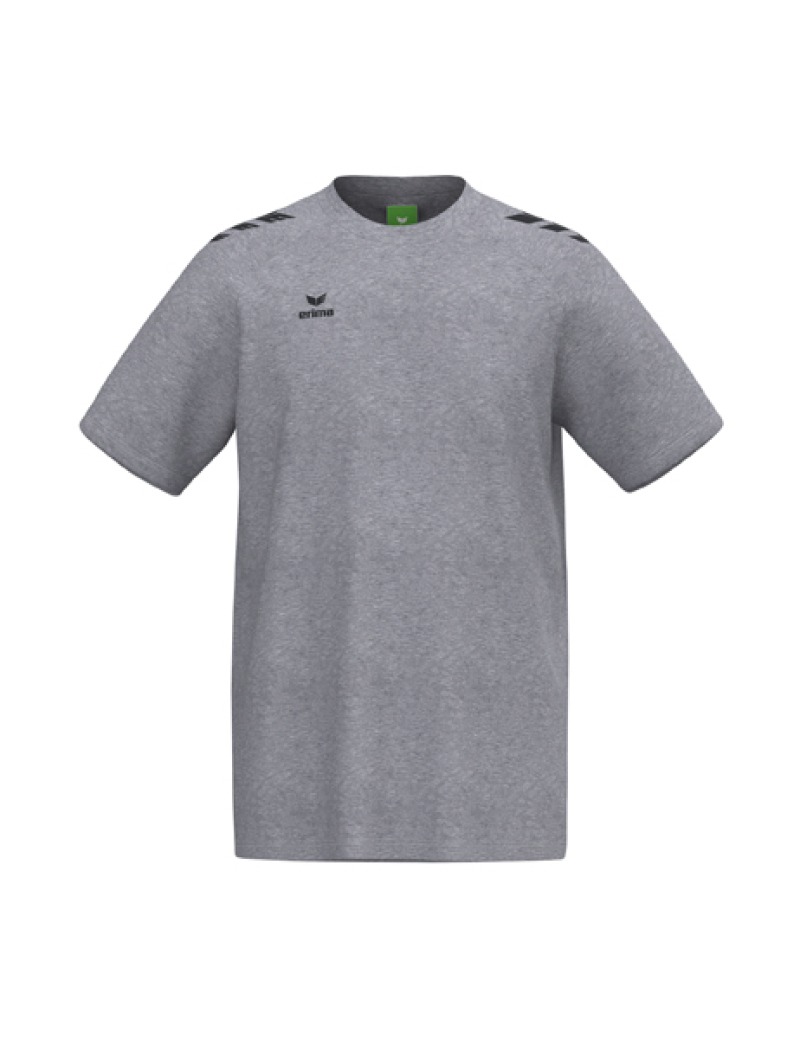 Erima CMPT 3 Wings T-Shirt grau melange/schwarz