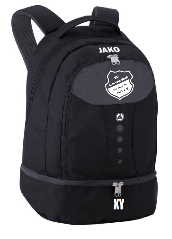 Schwarz-Weiß Varenrode Rucksack Striker