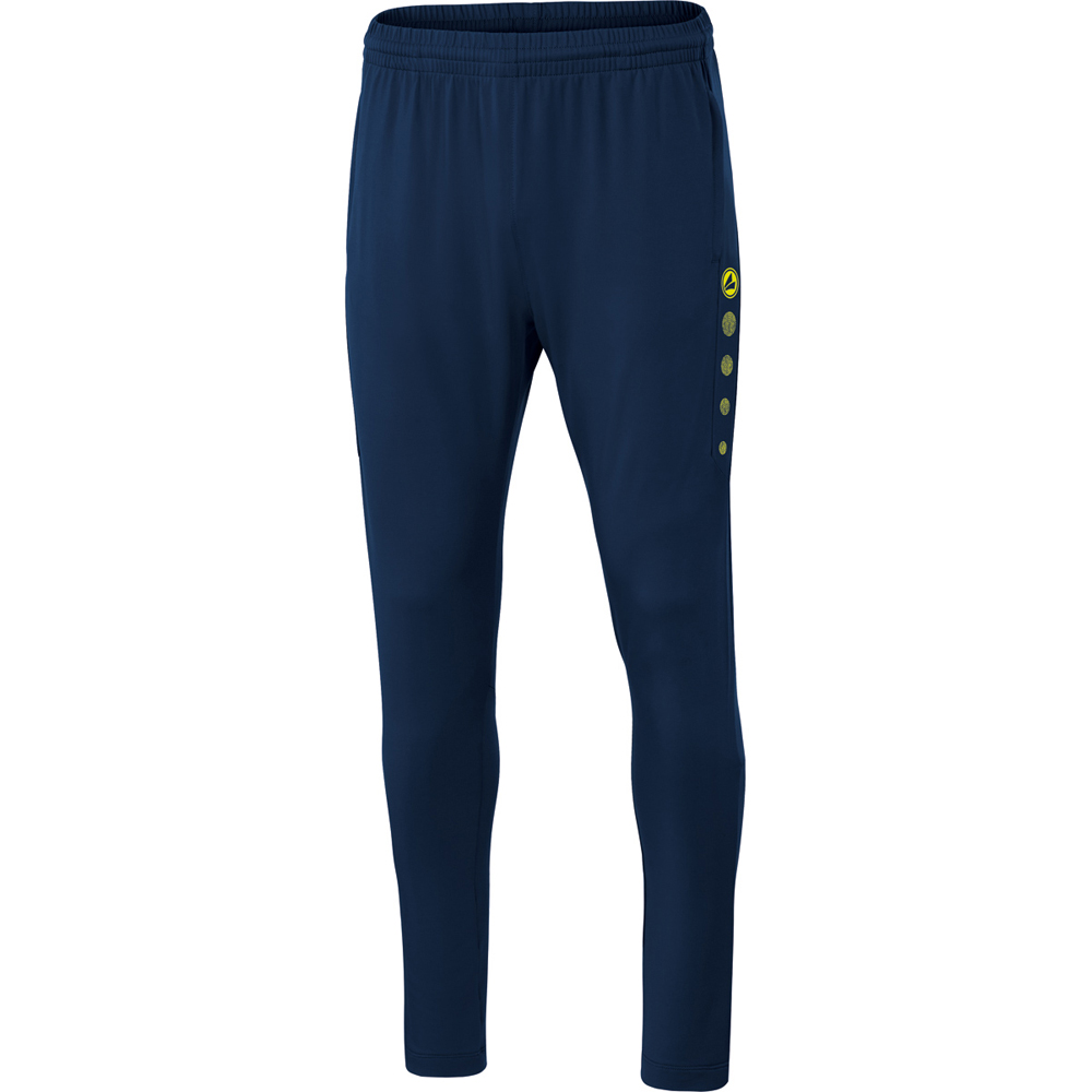 Jako Kinder Trainingshose Premium blau-gelb