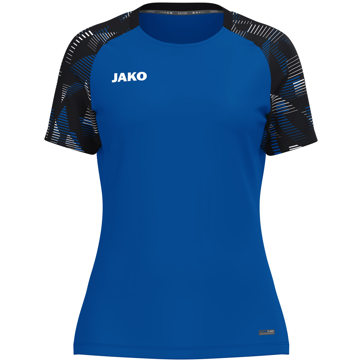 Jako T-Shirt Sonic Damen royal/schwarz