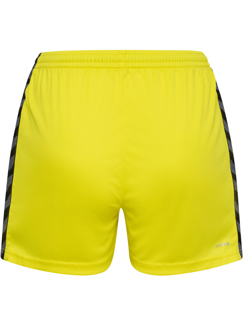 Hummel Hmlauthentic 24 PL Damen Shorts gelb