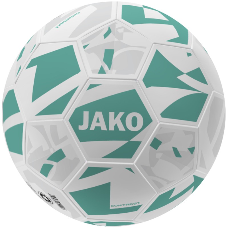 Jako Trainingsball Contrast weiß-mint