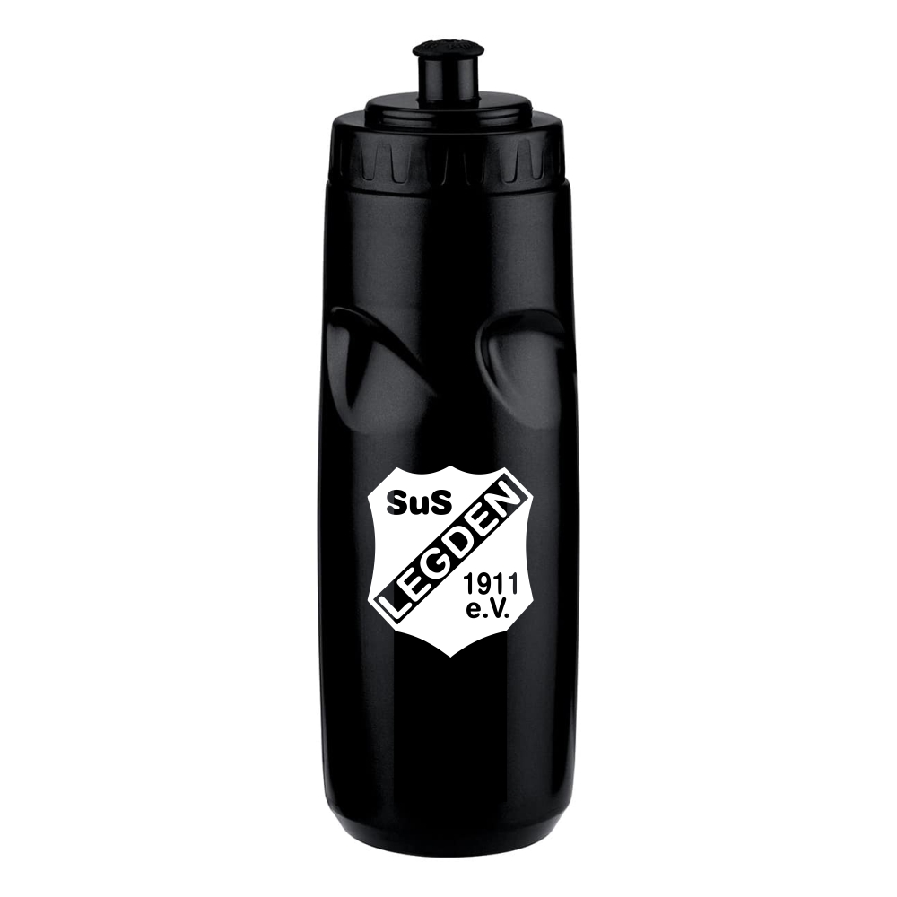 SuS Legden Breitensport Trinkflasche schwarz-weiß
