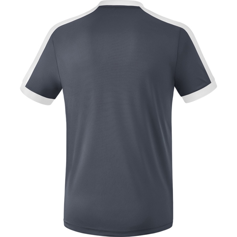 Erima Herren Kurzarm Trikot Retro Star grau-weiß