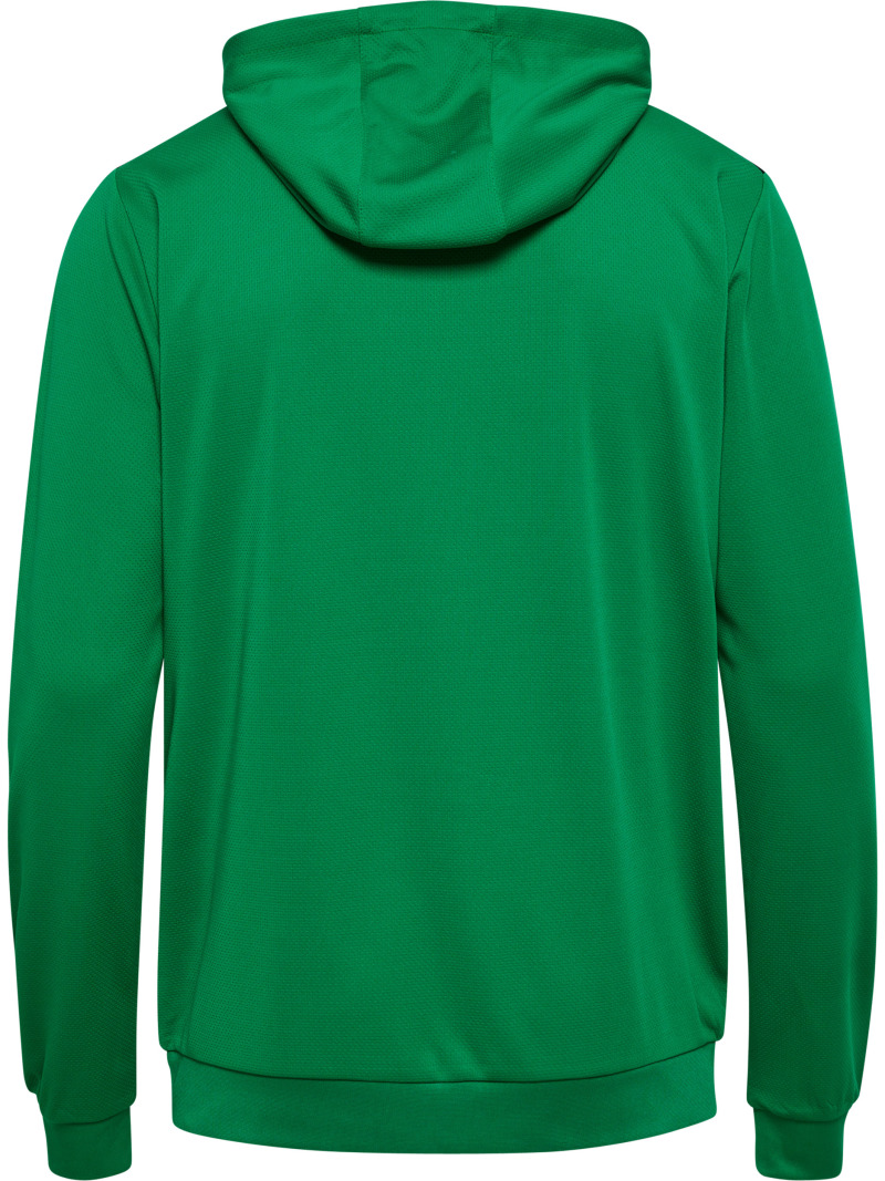 Hummel Hmlauthentic 24 PL Herren Hoodie mit Reißverschluss grün