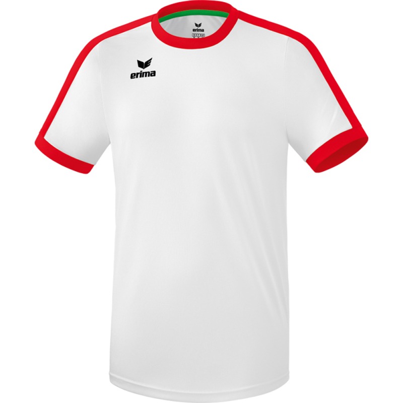 Erima Kinder Kurzarm Trikot Retro Star weiß-rot