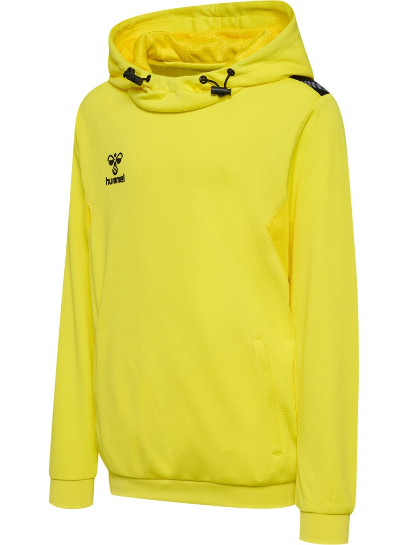 Hummel Hmlauthentic 24 Pl Hoodie Kids blazing yellow