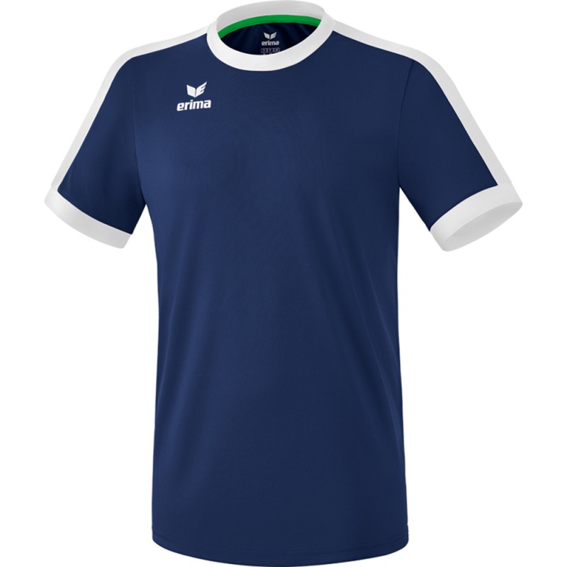 Erima Kinder Kurzarm Trikot Retro Star blau-weiß