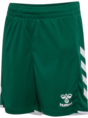 Hummel hmlCORE 2.0 Shorts Kinder evergreen/weiß